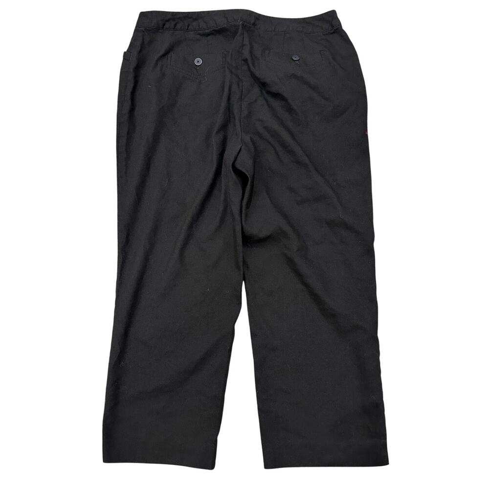 J. Jill Linen Blend Capri Pants Size 14P EUC Coastal Grandmother Resort Wear - Picture 10 of 10